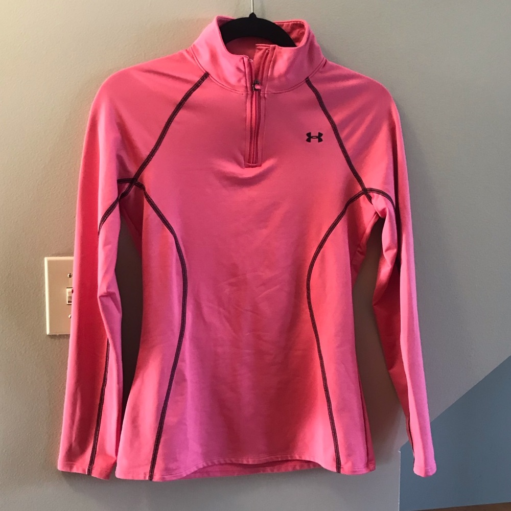 Under Armour Cold Gear Semi Fitted Quarter Zip